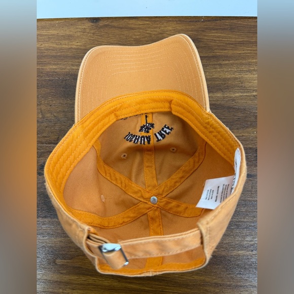 Joshua Tree Desert Blooms orange baseball cap hat. One size fits most. - Picture 7 of 7